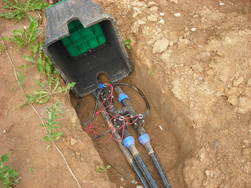 Полив участка