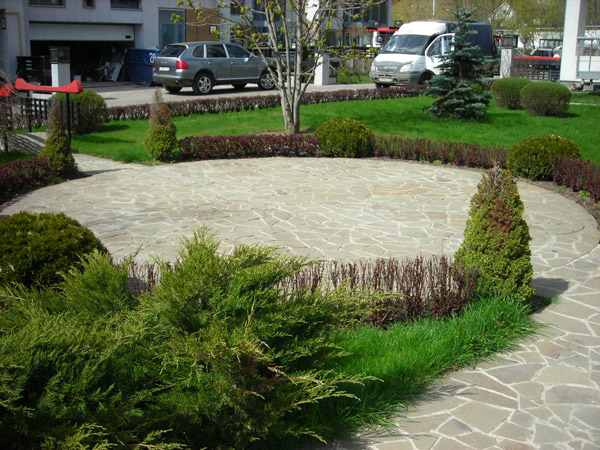 Устройство плитки на песчаное основание