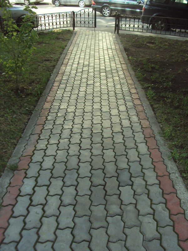 Устройство плитки на песчаное основание