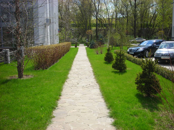 Устройство плитки на песчаное основание